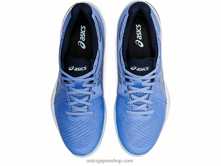 ネットバーナーバリスティックFF2 L20V3606Asics ツルニチニチソウブルー/ピュアシルバー