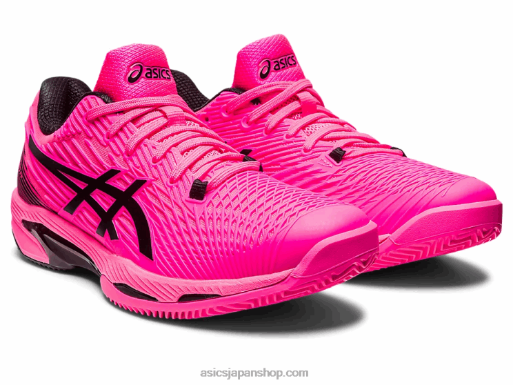 ソリューションスピードFF2クレイ L20V50Asics ホットピンク/ブラック