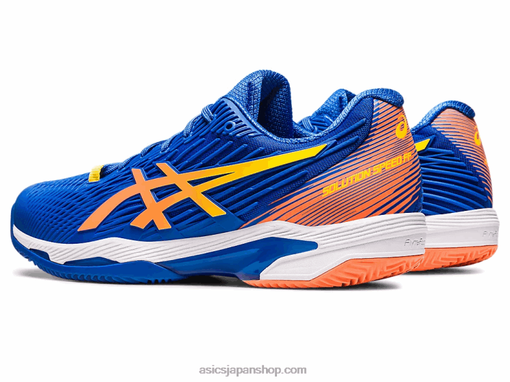 ソリューションスピードFF2クレイ L20V96Asics マグロブルー/サンピーチ