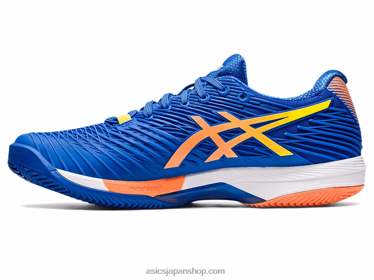 ソリューションスピードFF2クレイ L20V96Asics マグロブルー/サンピーチ