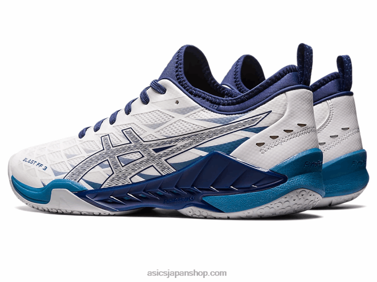 ブラストFF3 L20V1134Asics 白/深海