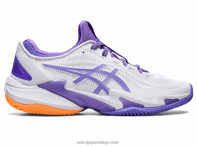 コートFF3クレー L20V2389Asics ホワイト/アメジスト