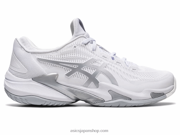 法廷FF3 L20V2587Asics ホワイト/ピュアシルバー