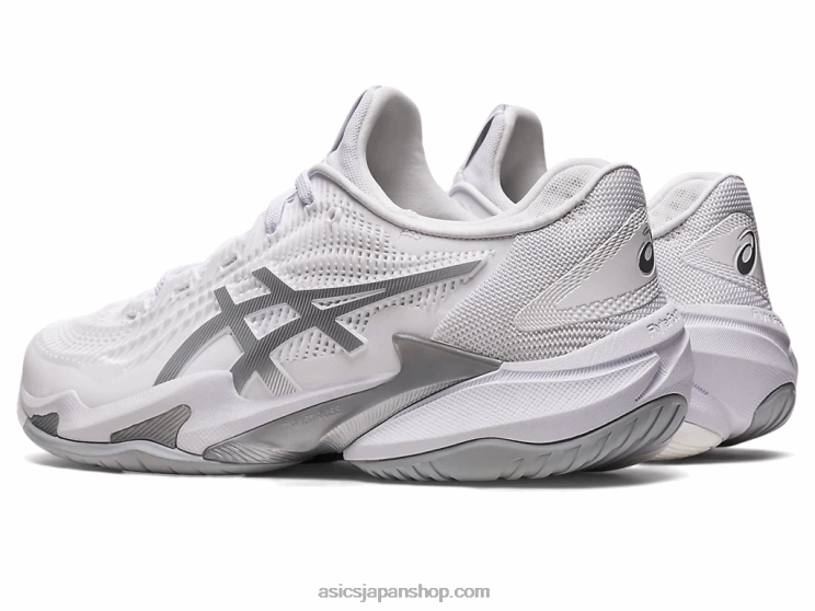 法廷FF3 L20V2587Asics ホワイト/ピュアシルバー