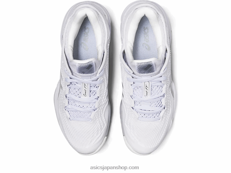 法廷FF3 L20V2587Asics ホワイト/ピュアシルバー