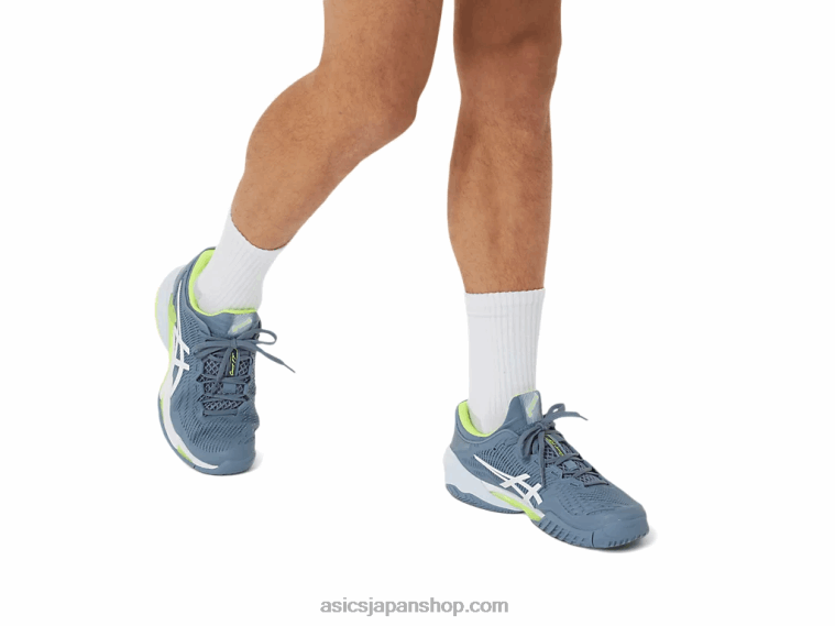 法廷FF3 L20V351 Asicsスチールブルー/ホワイト