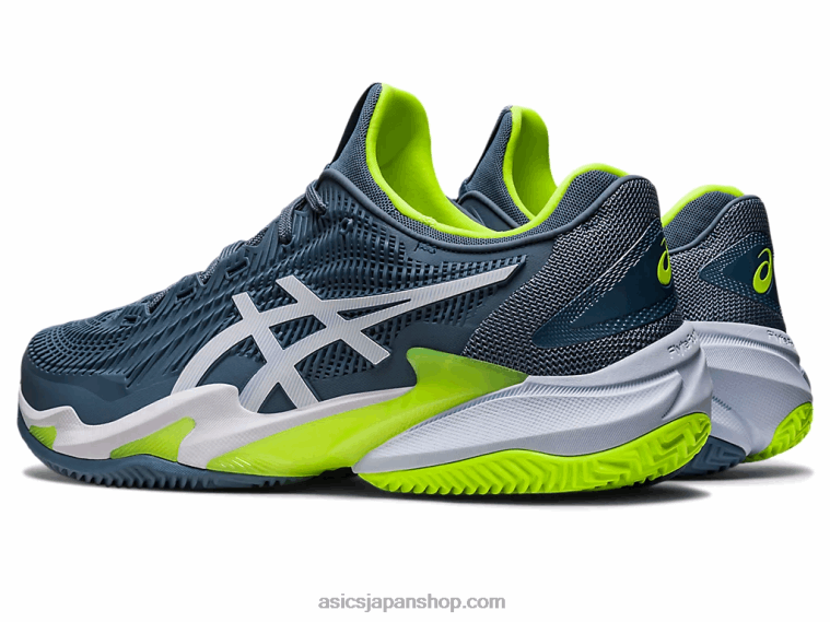 コートFF3クレー L20V352 Asicsスチールブルー/ホワイト
