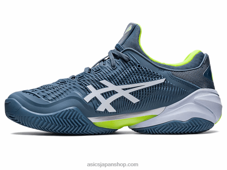 コートFF3クレー L20V352 Asicsスチールブルー/ホワイト