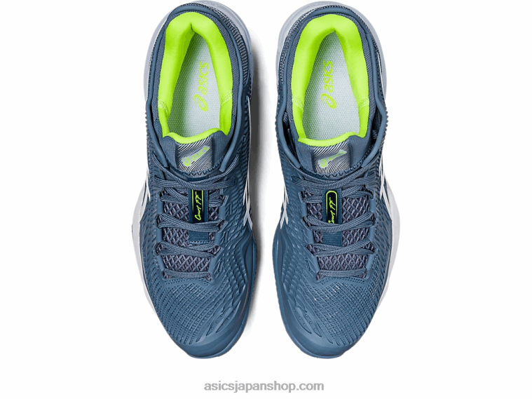 コートFF3クレー L20V352 Asicsスチールブルー/ホワイト