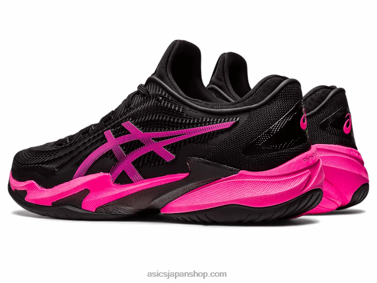 法廷FF3 L20V47Asics ブラック/ホットピンク