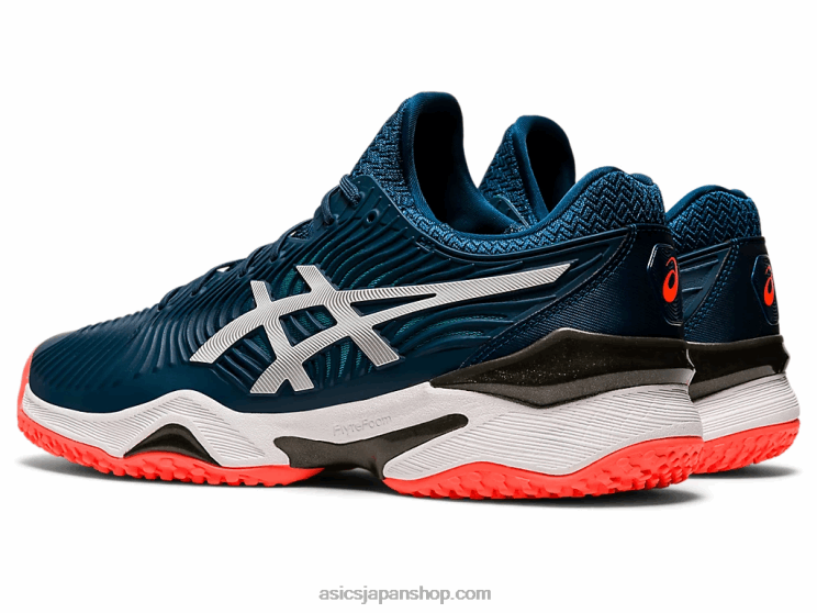 法廷FF 2 OC L20V1236Asics マコブルー/ホワイト