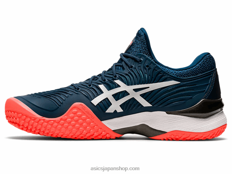 法廷FF 2 OC L20V1236Asics マコブルー/ホワイト