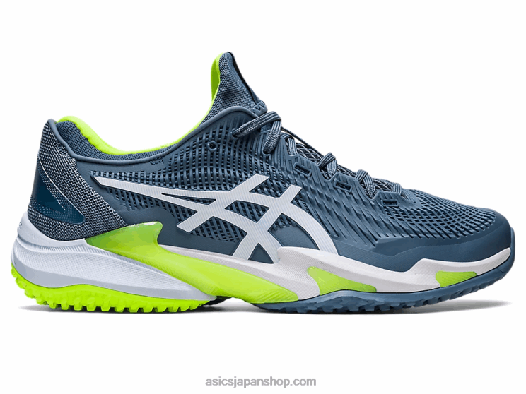 法廷FF 3 OC L20V546Asics スチールブルー/ホワイト