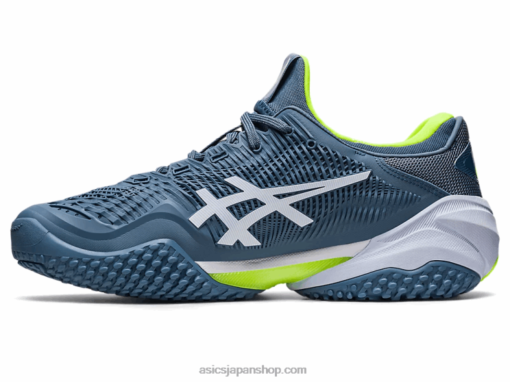 法廷FF 3 OC L20V546Asics スチールブルー/ホワイト