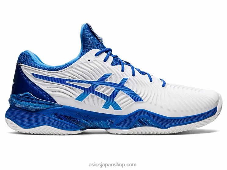 コートFFノバク・クレイ L20V1003Asics ホワイト/マグロブルー