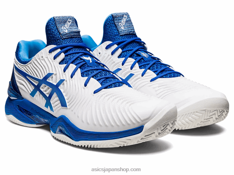 コートFFノバク・クレイ L20V1003Asics ホワイト/マグロブルー