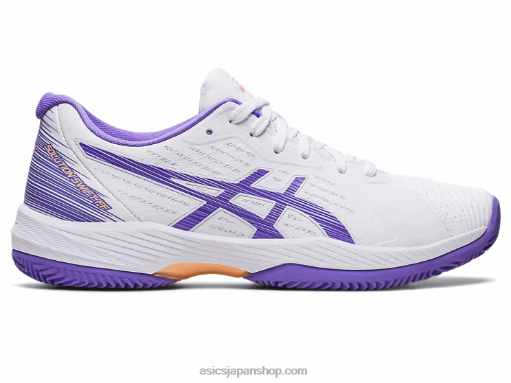 ソリューションスウィフトFFクレイ L20V2569Asics ホワイト/アメジスト