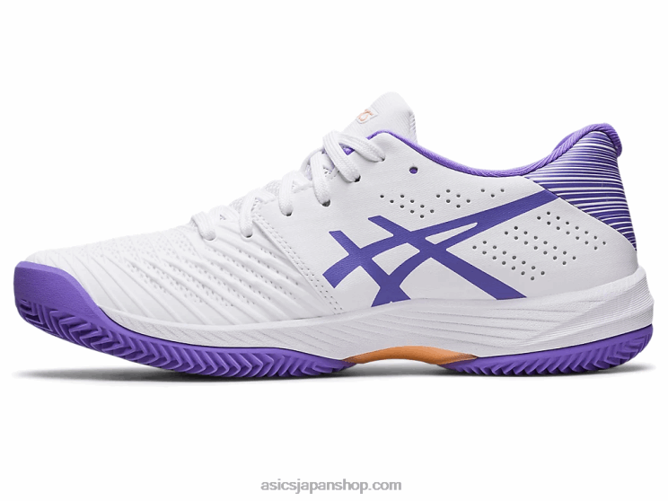 ソリューションスウィフトFFクレイ L20V2569Asics ホワイト/アメジスト