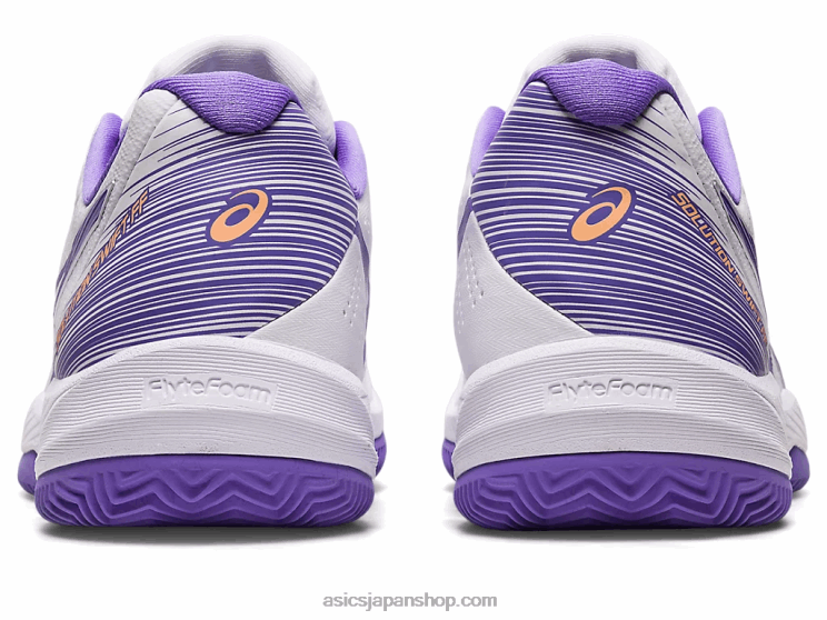 ソリューションスウィフトFFクレイ L20V2569Asics ホワイト/アメジスト