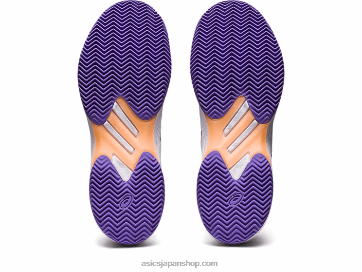 ソリューションスウィフトFFクレイ L20V2569Asics ホワイト/アメジスト