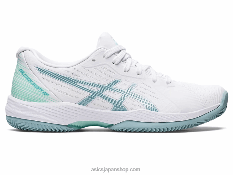 ソリューションスウィフトFFクレイ L20V3175Asics ホワイト/スモークブルー