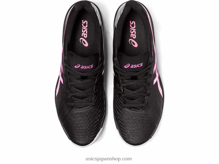 ソリューションスウィフトFFクレイ L20V537Asics ブラック/ホットピンク