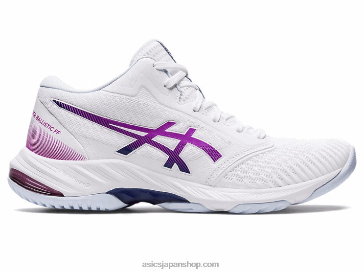 ネットバーナー バリスティック FF MT 3 L20V3100Asics ホワイト/オーキッド