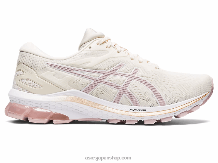 GT-1000 10 L20V2644Asics クリーム/ウォーターシェッド ローズ