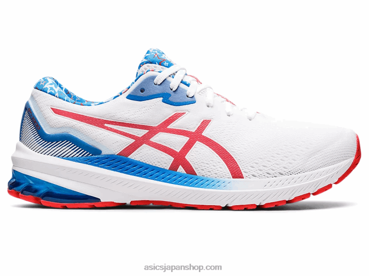 GT-1000 11 L20V1278Asics ホワイト/エレクトリックレッド