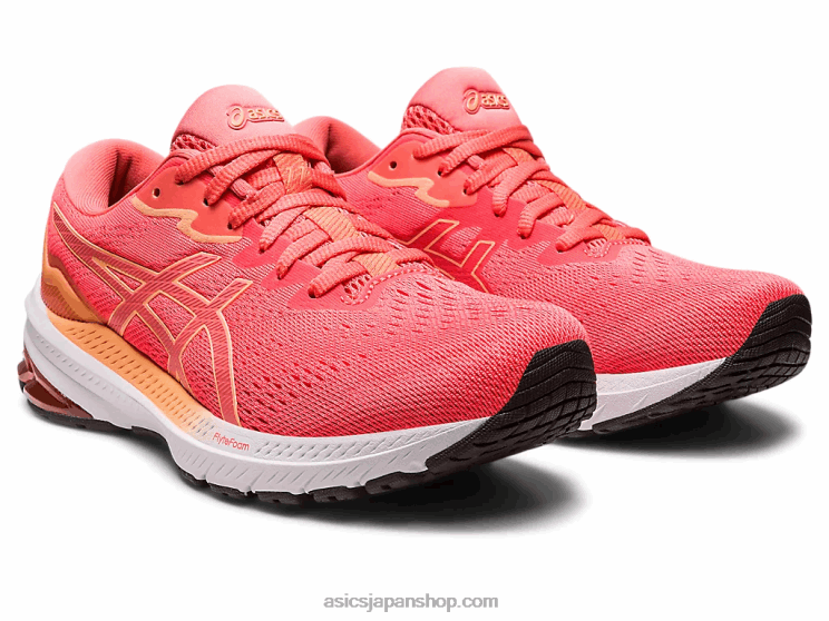 GT-1000 11 L20V2449Asics ブレイジングコーラル/パパイヤ