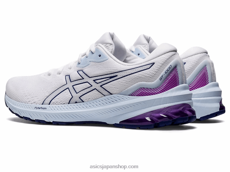 GT-1000 11ワイド L20V2878Asics ホワイト/ダイブブルー