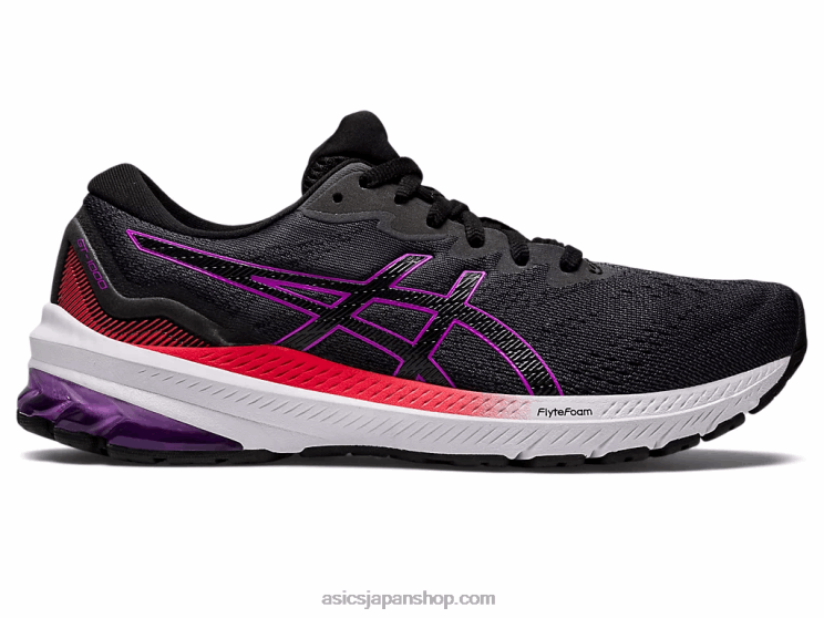 GT-1000 11ワイド L20V2913Asics ブラック/オーキッド