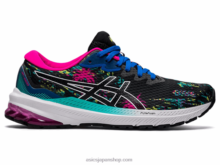 GT-1000 11 L20V3204Asics ブラック/ピンクグロ