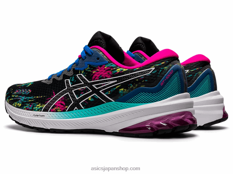 GT-1000 11 L20V3204Asics ブラック/ピンクグロ