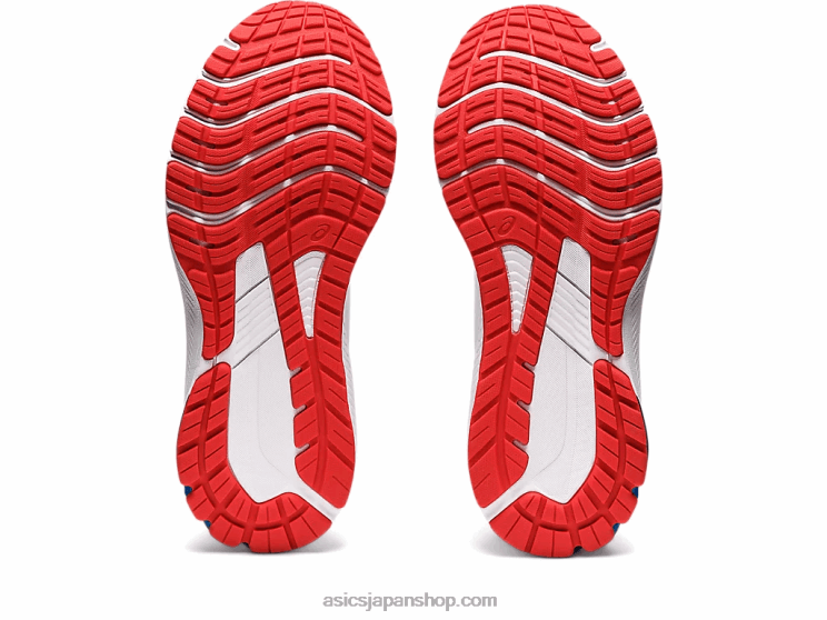 GT-1000 11 L20V3210Asics ホワイト/エレクトリックレッド