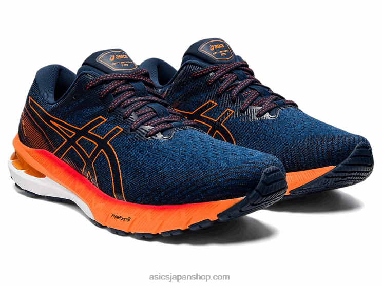 GT-2000 10 L20V1474Asics マコブルー/ショッキングオレンジ