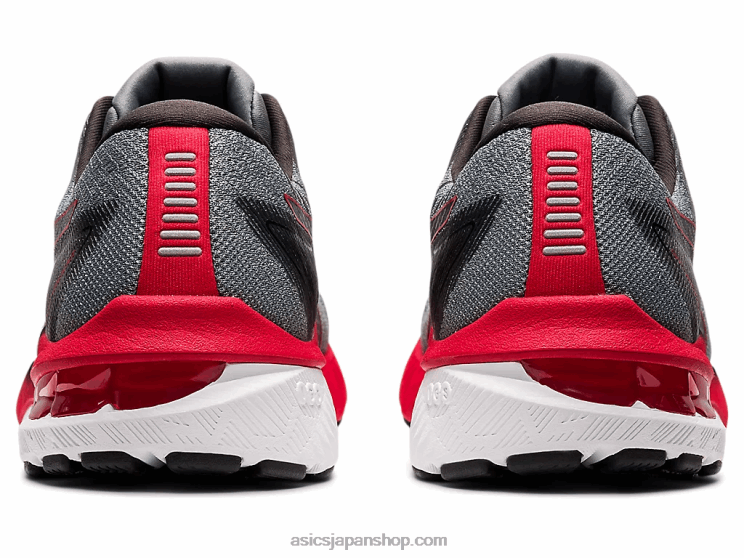 GT-2000 10 L20V1646Asics ミッドグレー/エレクトリックレッド