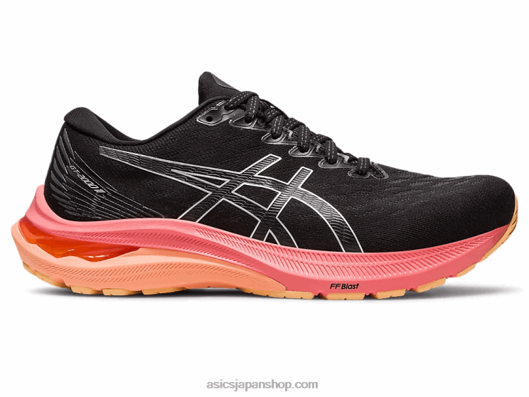 GT-2000 11ワイド L20V2668Asics ブラック/ピュアシルバー