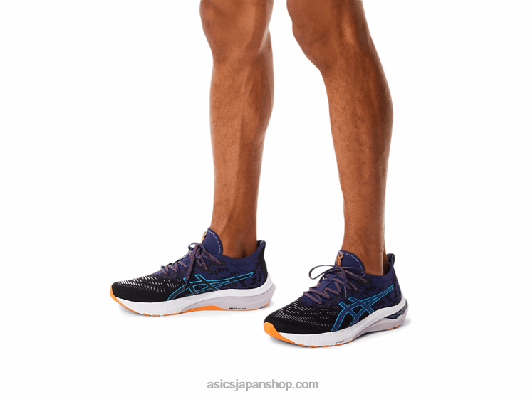 GT-2000 11mkニット L20V117Asics ブラック/インディゴブルー