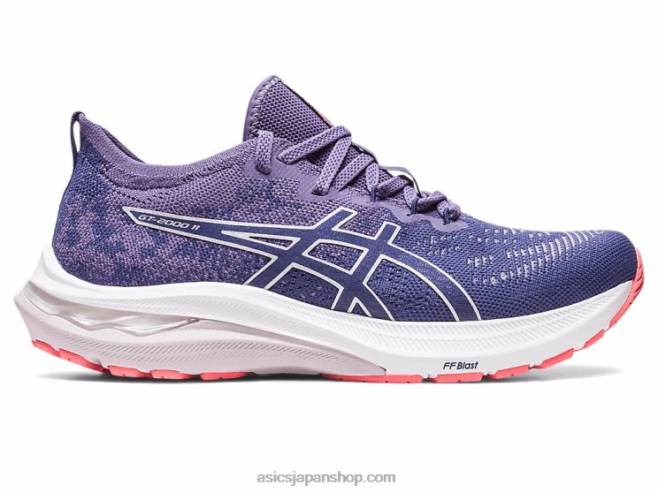 GT-2000 11mkニット L20V2197Asics インディゴブルー/ピュアシルバー