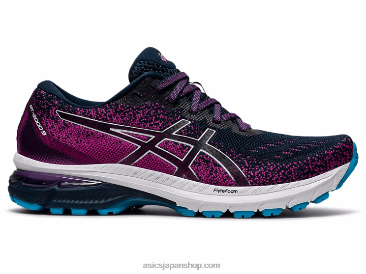 GT-2000 9ニット L20V3737Asics フレンチブルー/ホワイト