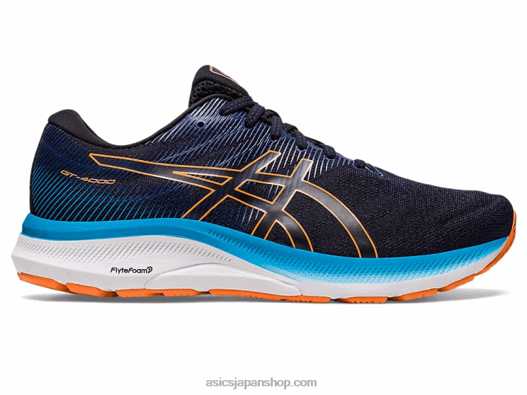 GT-4000 3ワイド L20V566Asics ブラック/サンピーチ