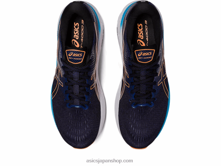 GT-4000 3ワイド L20V566Asics ブラック/サンピーチ