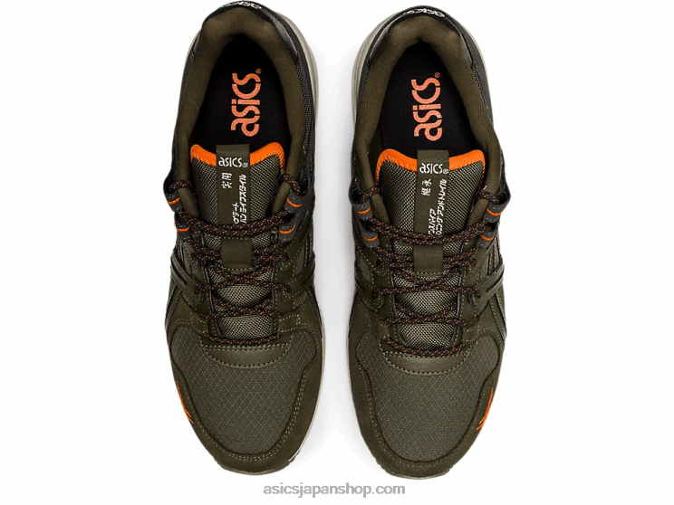 GT-Ⅱ再 L20V1259Asics オリーブキャンバス/ハバネロ