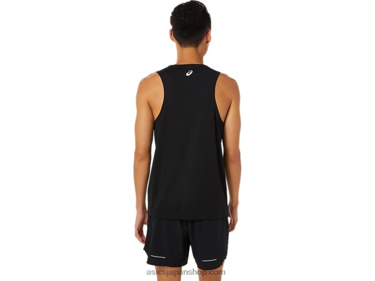 メンズ ラム レディセット II シングレット L20V1617Asics パフォーマンスブラック