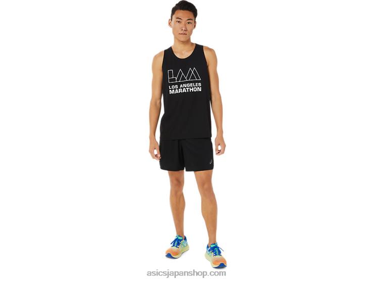 メンズ ラム レディセット II シングレット L20V1617Asics パフォーマンスブラック