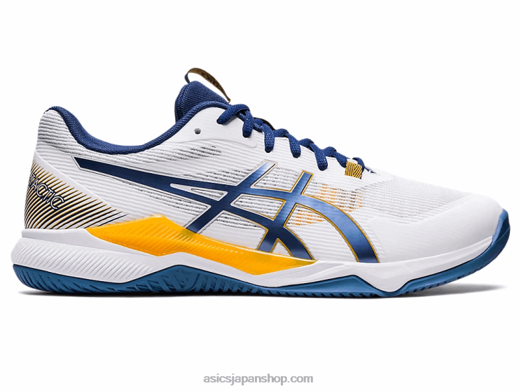 ゲル戦術 L20V1132Asics 白/深海