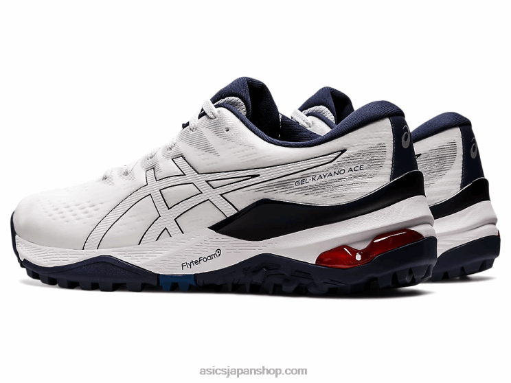 ゲルカヤノエース L20V1191Asics 白