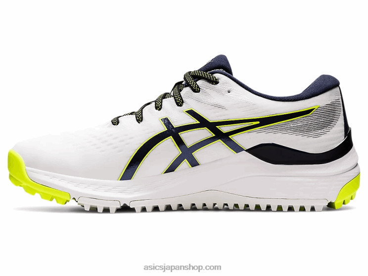 ゲルカヤノエース L20V1195Asics ホワイト/ミッドナイト