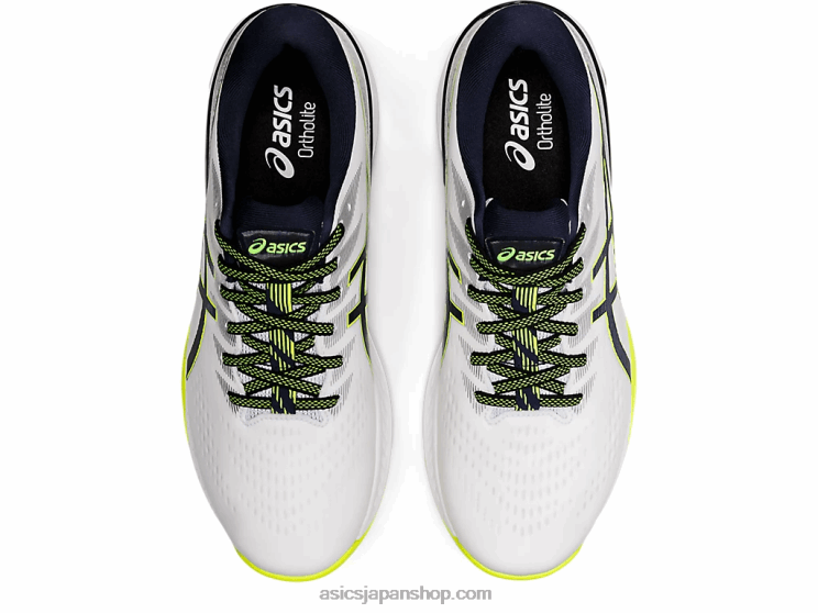 ゲルカヤノエース L20V1195Asics ホワイト/ミッドナイト